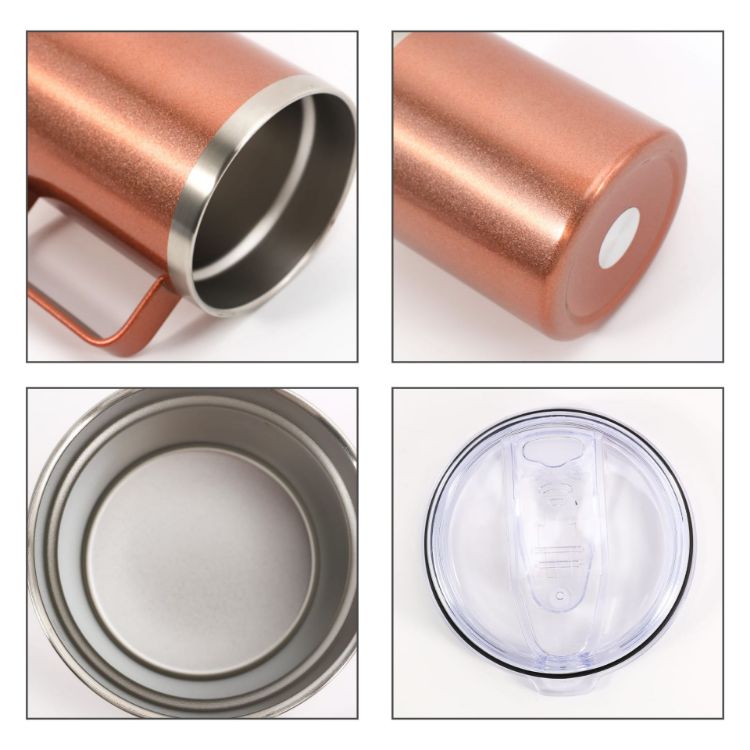 Picture of 400ML/450ML/500ML/700ML Stainless Steel Cup with Handle