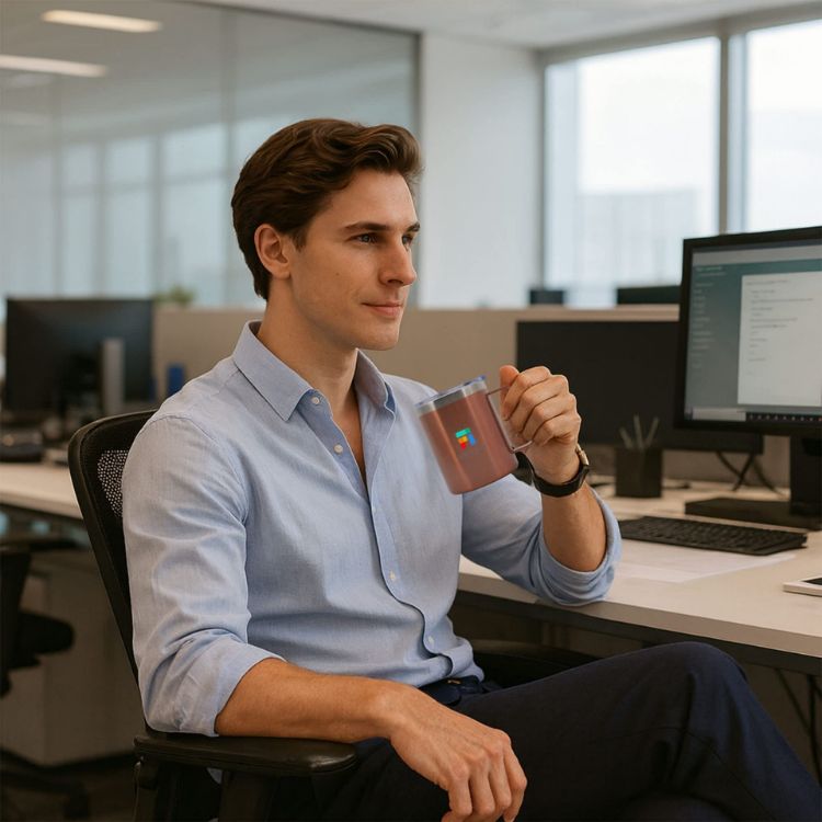 Picture of 400ML/450ML/500ML/700ML Stainless Steel Cup with Handle