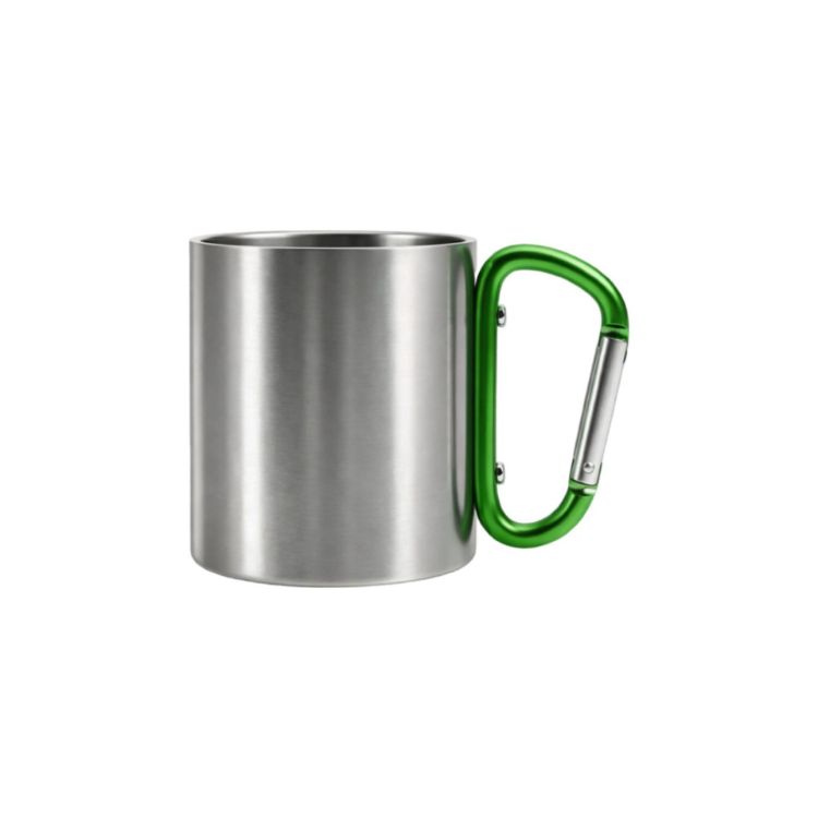Picture of 170ML/280ML Stainless Steel Insulated Travel Mug with Carabiner Handle