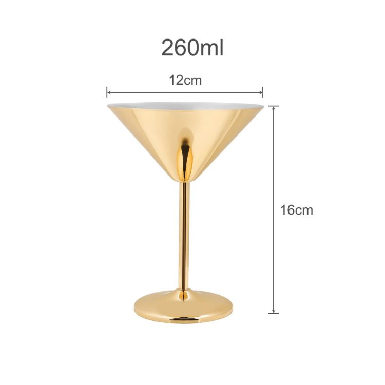 Picture of Stainless Steel Martini Goblet
