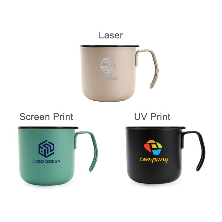 Picture of 350ML Camping Stainless Steel Insulated Mug