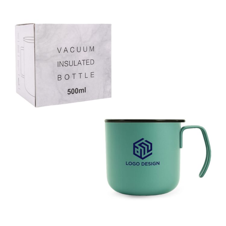 Picture of 350ML Camping Stainless Steel Insulated Mug