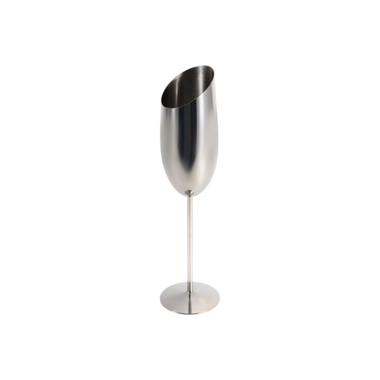 Picture of Stainless Steel Slanted Champagne Flute