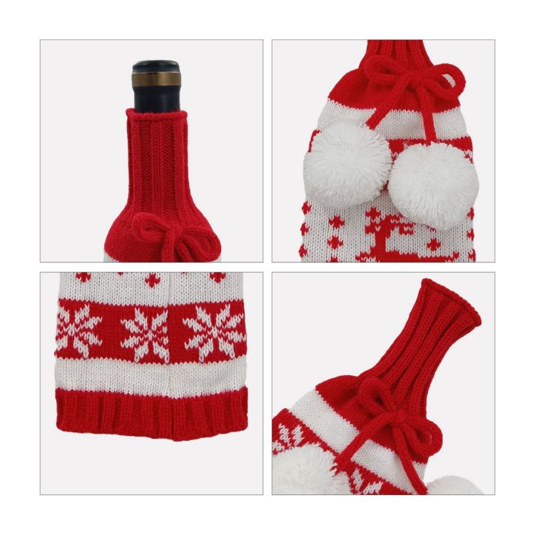 Picture of Custom Knitted Wine Bottle Sleeve