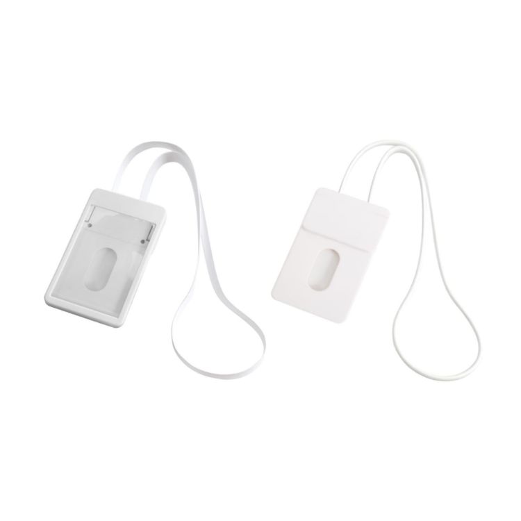 Picture of ABS Retractable Card Holder with Lanyard