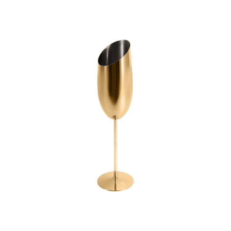 Picture of Stainless Steel Slanted Champagne Flute