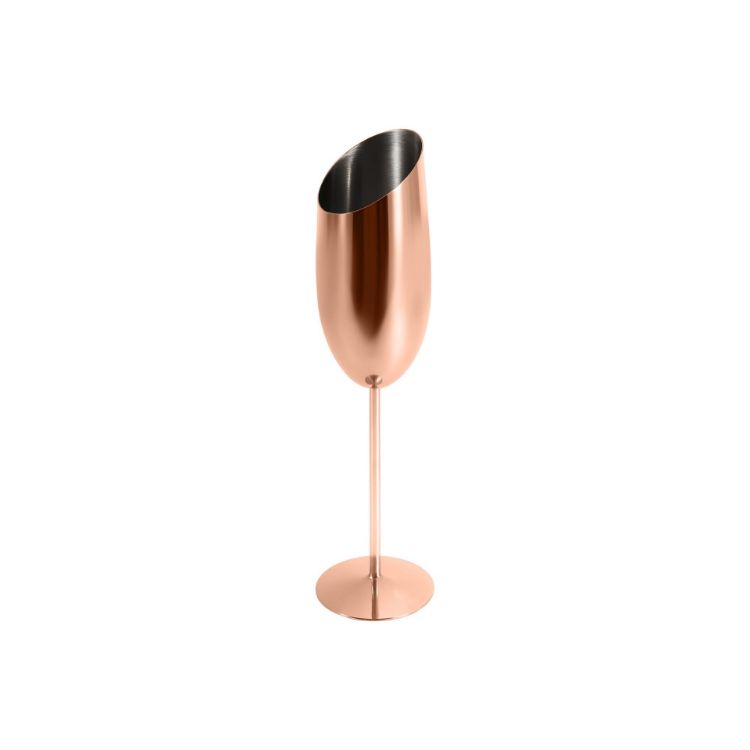 Picture of Stainless Steel Slanted Champagne Flute