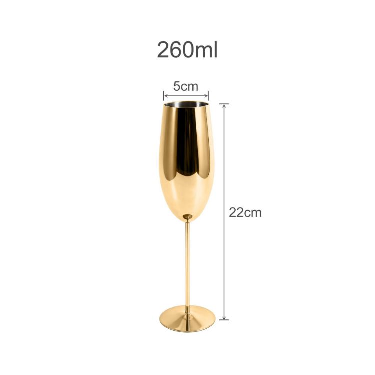Picture of Stainless Steel Champagne Flute