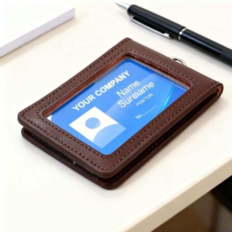 Picture of Leather ID Card Holder