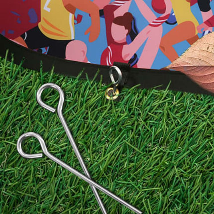 Picture of Bean Shaped Pop Up Banners (Large)