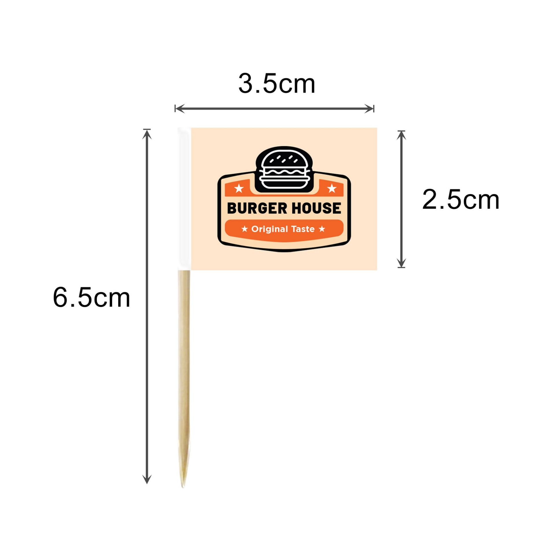 Pack of 100 Labeling Coated Paper FlagsWholesale Promotional Products ...