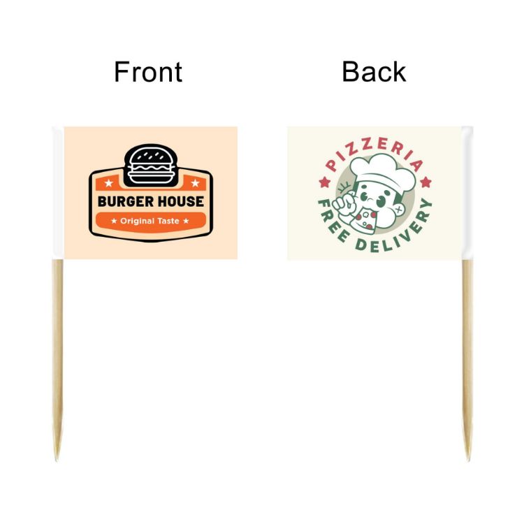 Picture of Pack of 100 Labeling Coated Paper Flags