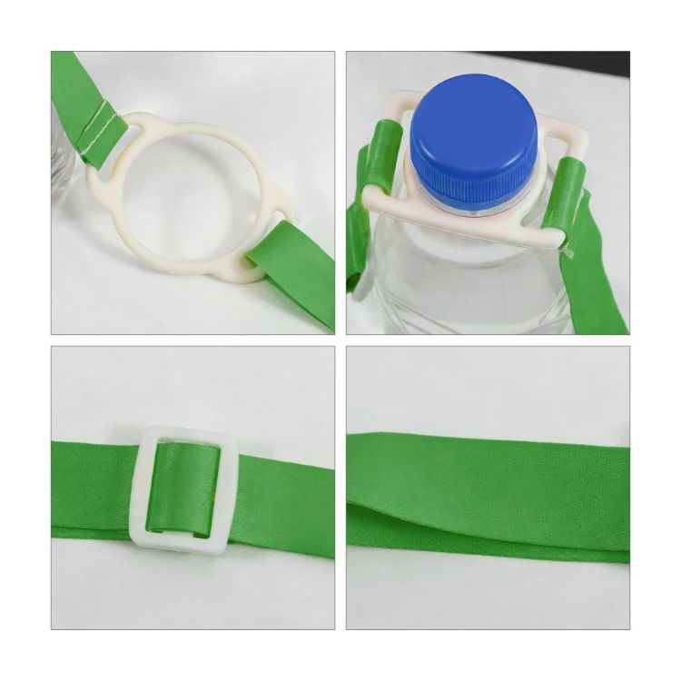Picture of RPET 2 in 1 Water Bottle Lanyard