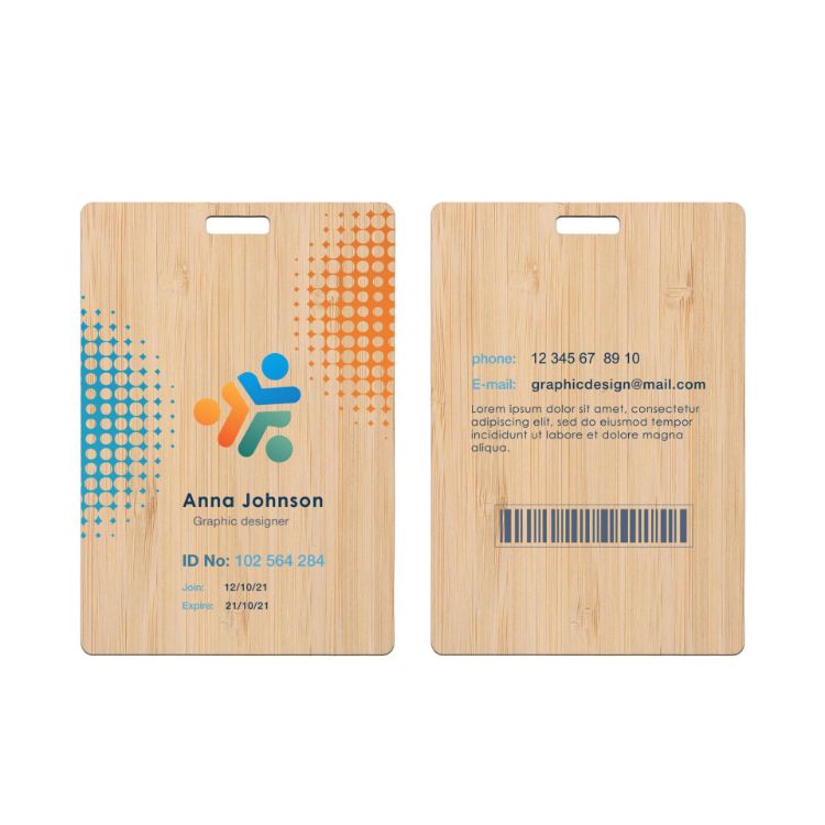 Picture of Bamboo Name Tag