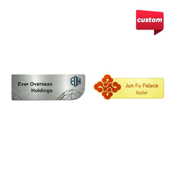 Picture of Custom Metal Name Badge