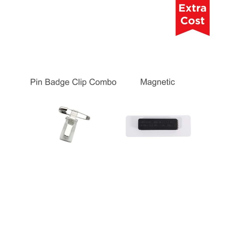 Picture of Reusable Metal Name Badge