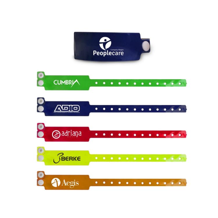 Picture of Disposable Reflective PVC Wristband
