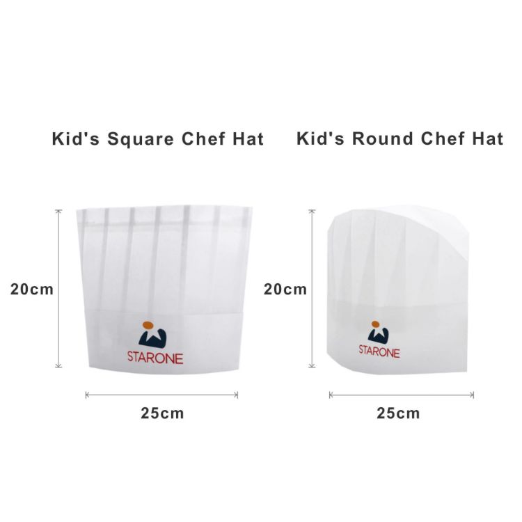 Picture of Disposable Non-woven Kids Chef Hat