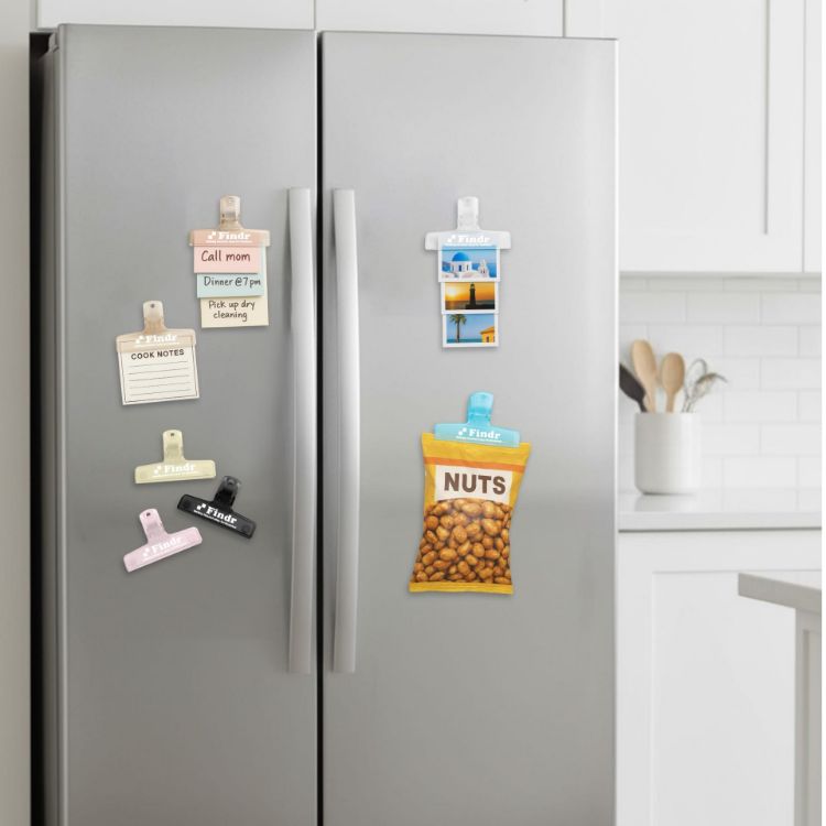 Picture of Translucent Plastic Magnetic Clips