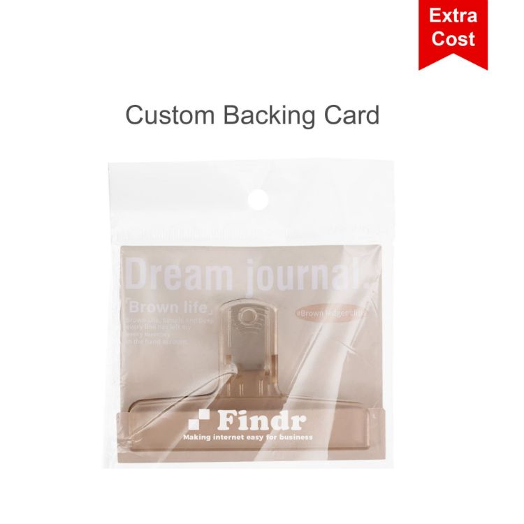 Picture of Translucent Plastic Magnetic Clips