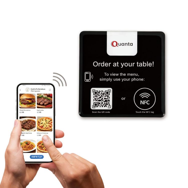 Picture of NFC Epoxy Food Ordering Desk Tag