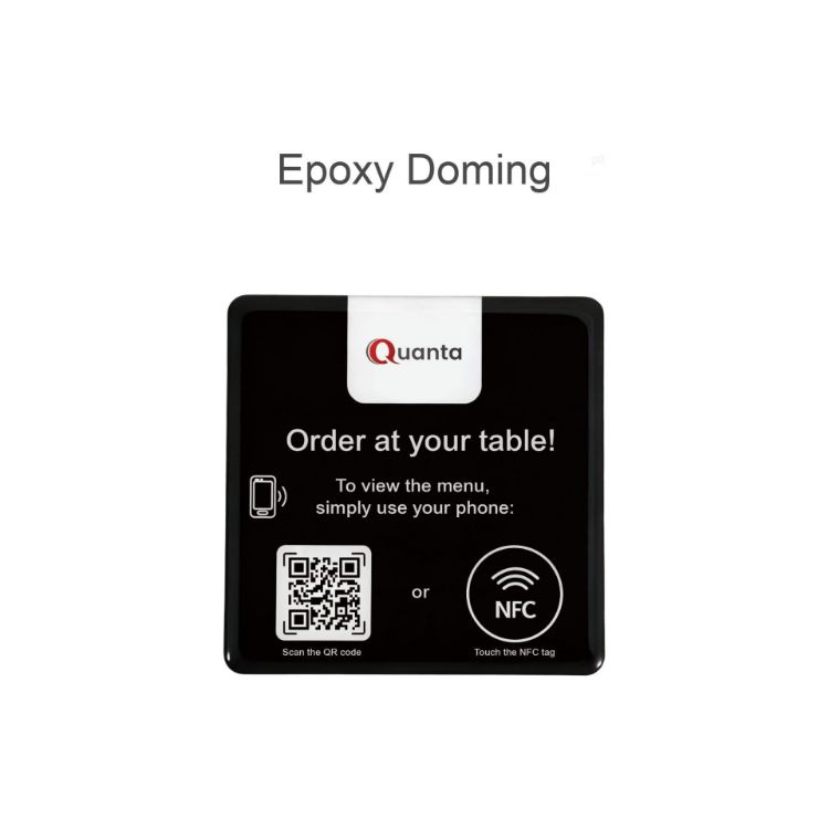 Picture of NFC Epoxy Food Ordering Desk Tag