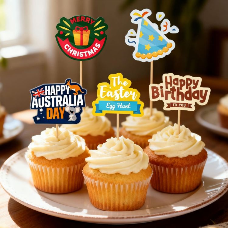 Picture of Pack of 100 Custom Sticker Toothpicks