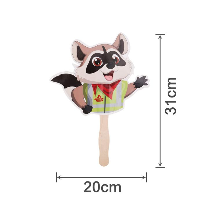 Picture of Custom Shape Paper Hand Fan