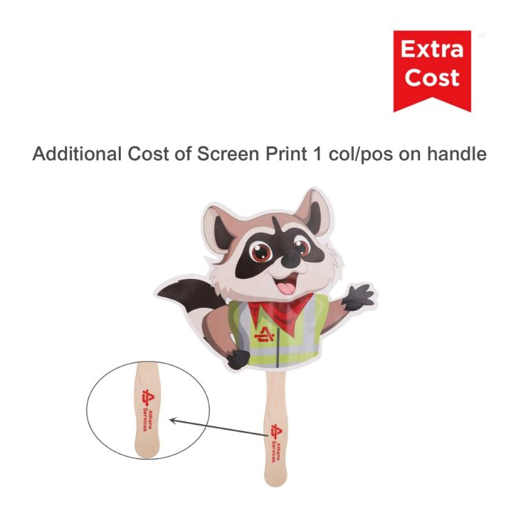 Picture of Custom Shape Paper Hand Fan