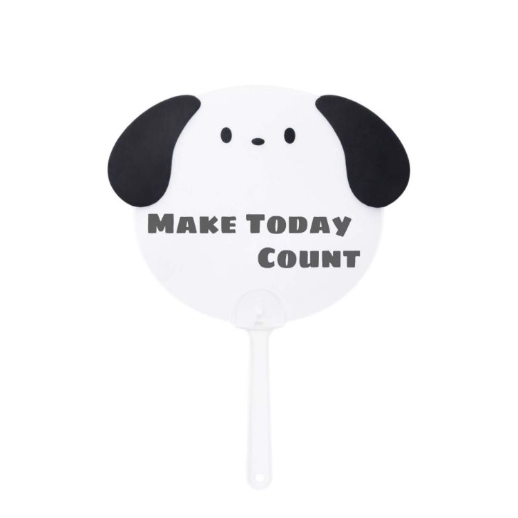 Picture of Custom Shape PP Hand Fan