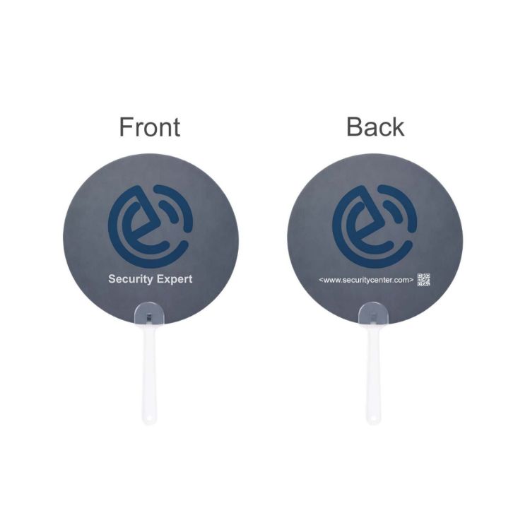 Picture of Custom Shape PP Hand Fan