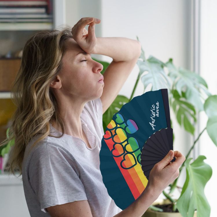 Picture of Paper Hand Held Fan