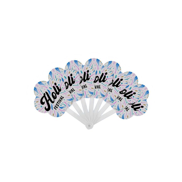 Picture of Seven-pieces Plastic Hand Fan