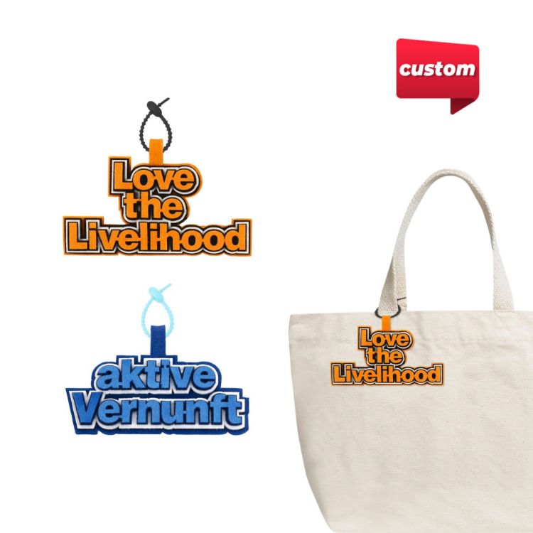 Picture of Custom Felt Logo Hanging Tag