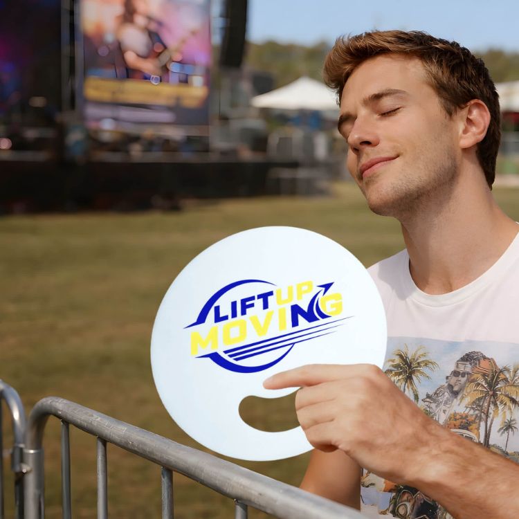 Picture of Custom Shape PP Fan without Handles