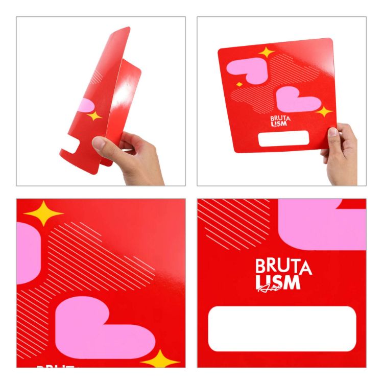 Picture of Custom Shape Paper Fan without Handles