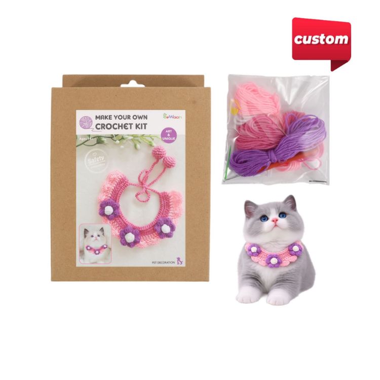 Picture of Custom Pet Bib Crochet Kit
