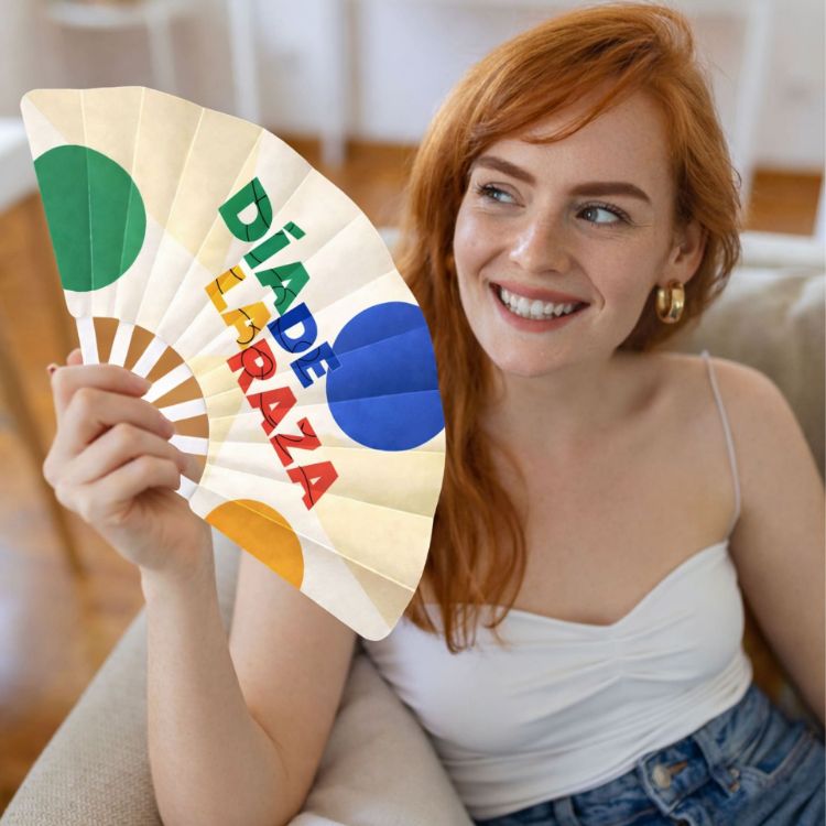 Picture of Plastic Hand Fan A