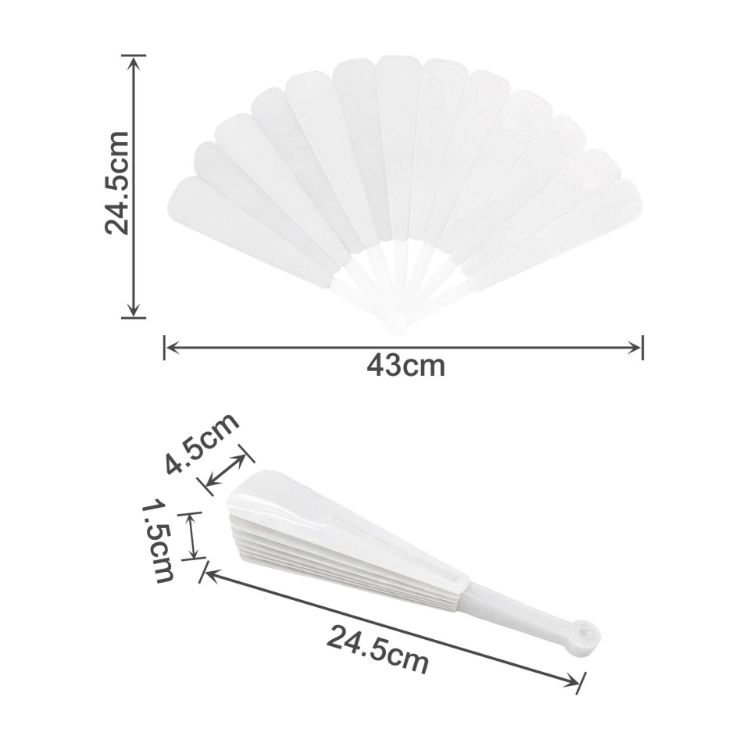 Picture of Plastic Hand Fan B
