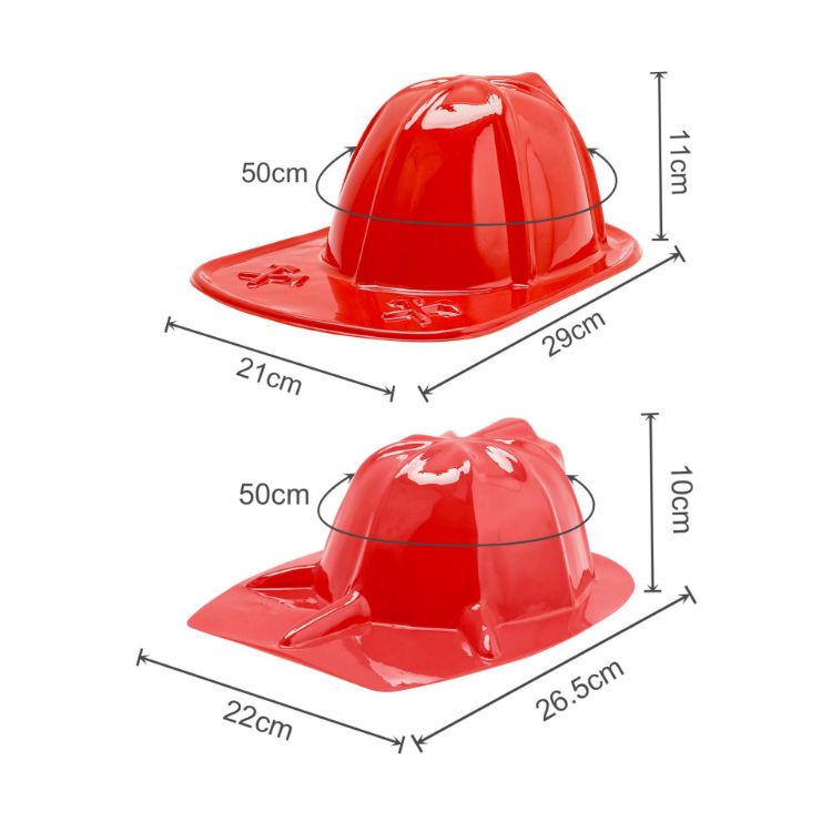 Picture of PVC Fire Chief Hat