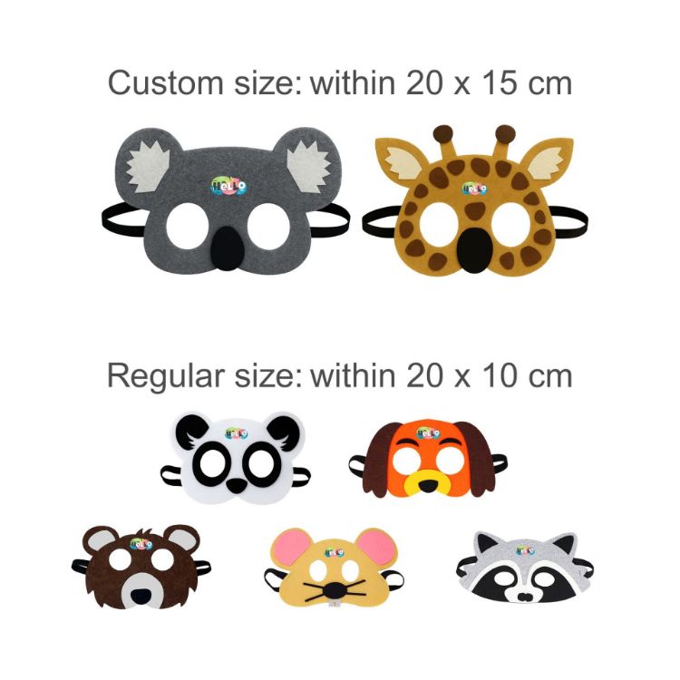 Picture of Kids Animal Felt Mask