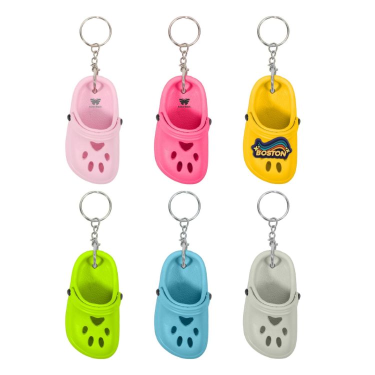 Picture of Paw Shape Clog Shoe Keyring