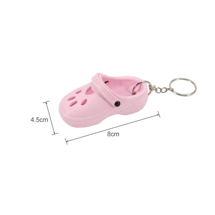 Picture of Paw Shape Clog Shoe Keyring