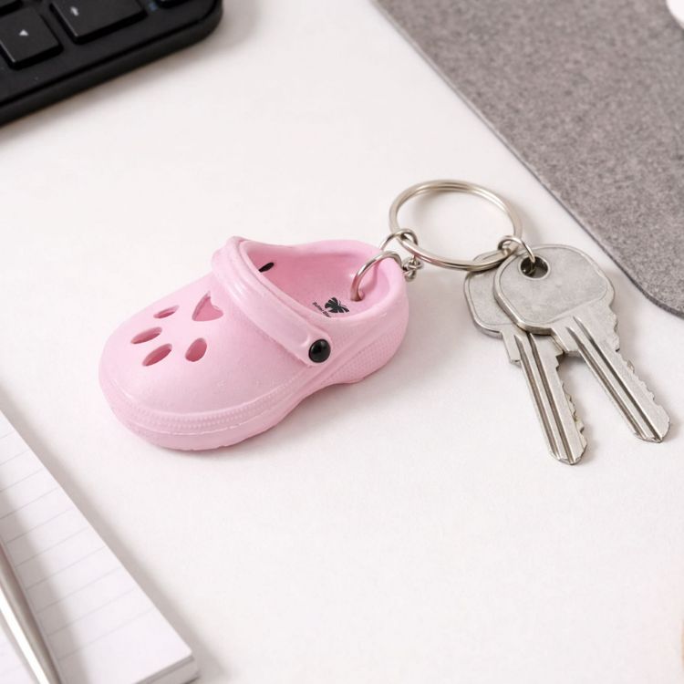 Picture of Paw Shape Clog Shoe Keyring