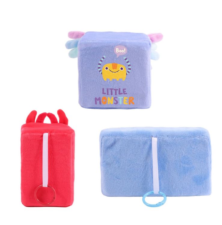 Picture of Block Plush Toy with O Ring