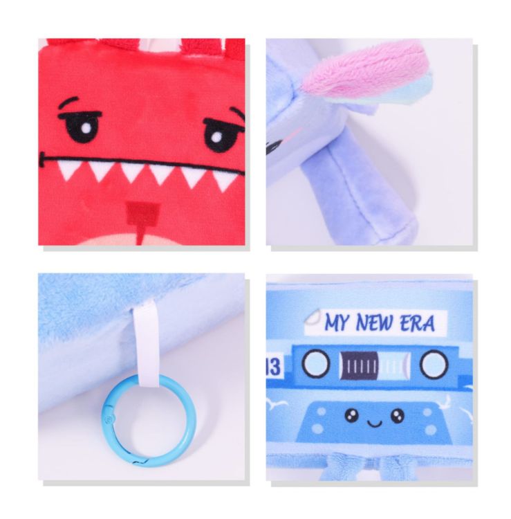 Picture of Block Plush Toy with O Ring