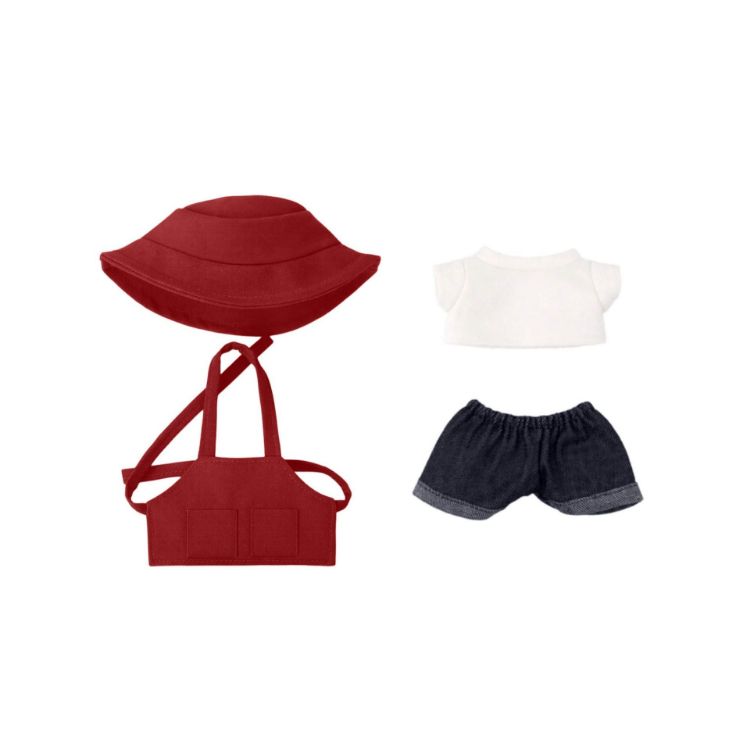 Picture of Plush Doll Cafe 4-Piece Apron Outfit (15–17cm Doll)