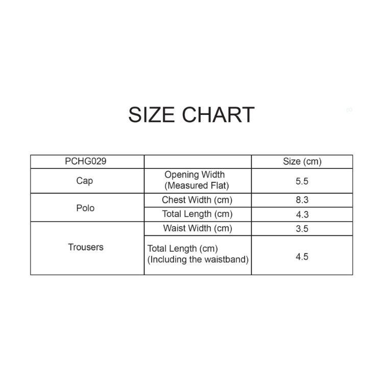 Picture of Plush Doll Racing Suit Set (15–17cm Doll)