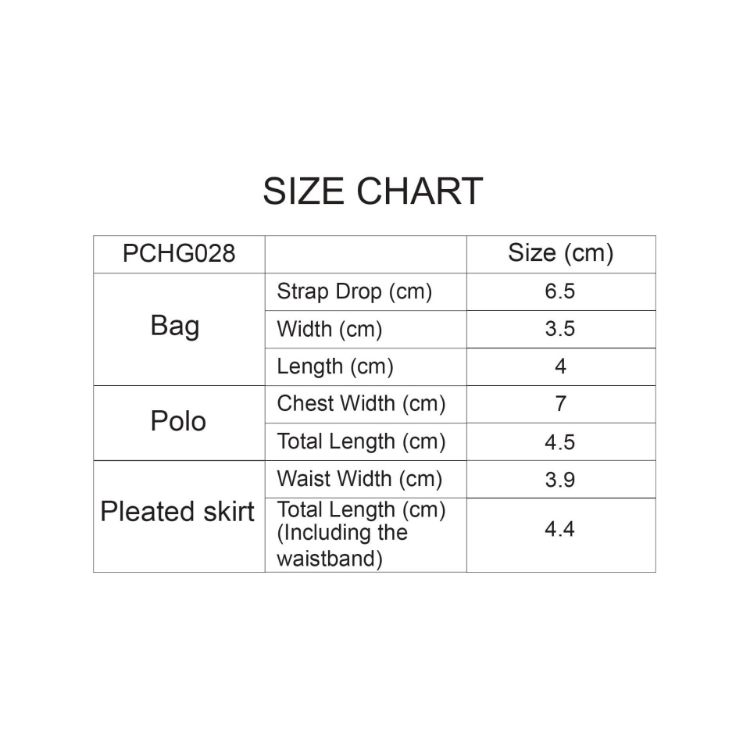 Picture of Plush Doll Uniform Set (15–17cm Doll)