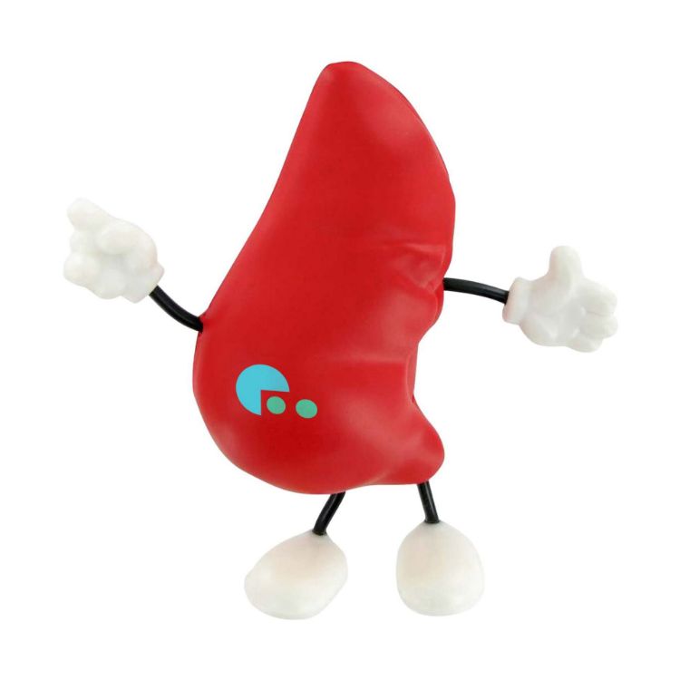 Picture of Liver with Hand And Leg Shape Stress Reliever